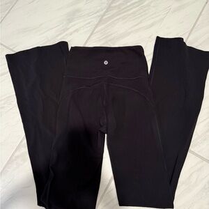 Lululemon Black Flare Leggings